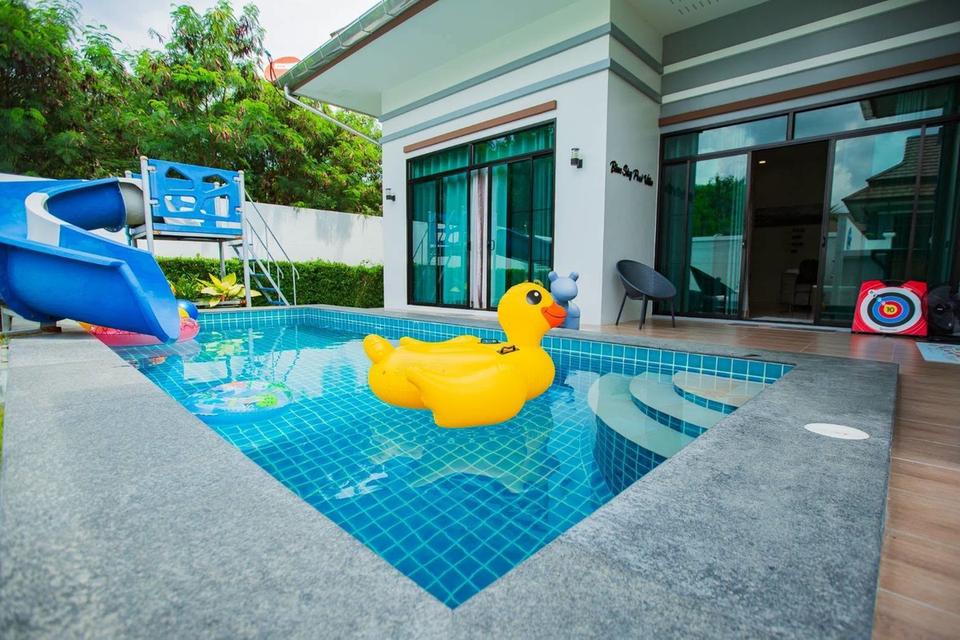 ที่พัก พูลวิลล่า The Blue Sky Pool Villa Huahin 17