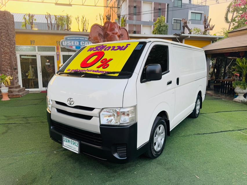 TOYOTA HIACE 3.0 D4D ตู้เตี้ยทึบ ปี 2019✔️มีใบรับรองการตรวจสภาพ 2