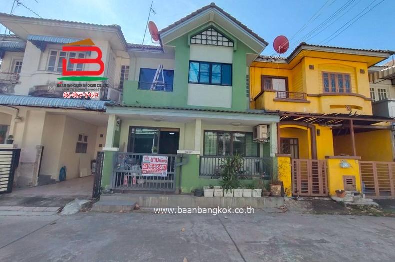 ทาวน์เฮ้าส์ วรางกูร รังสิตคลอง 3 (ใกล้โรงเรียนโชคชัย 4) เนื้อที่ 18.8 ตรว. ตำบลบึงลาดสวาย อำเภอลำลูกกา จังหวัดปทุมธานี 1