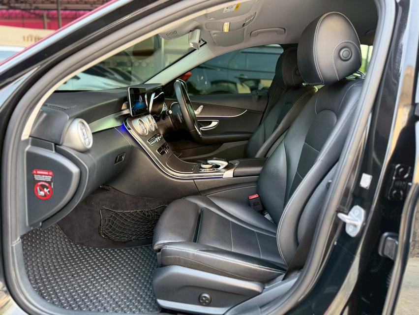 ปี 2018 BENZ C-CLASS, C220d AVANTGARDEโฉม W205 ปี14-23 สีดำ รูปที่ 9