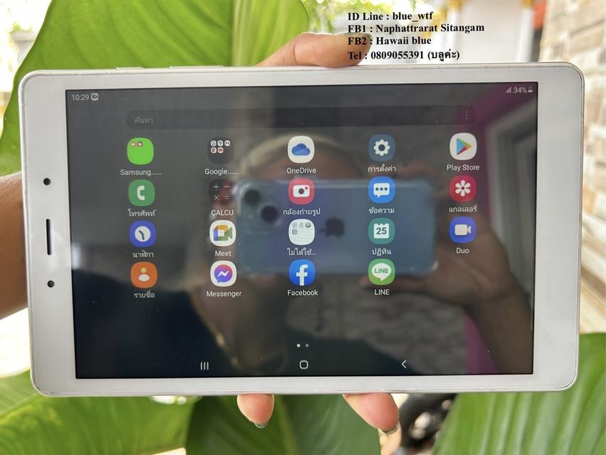 Samsung Tab A 8.0 (2019) จอ8นิ้ว ใส่ซิมโทรได้ 4G Android 11โหลดได้ทุกแอพ ใช้งานปกติ ได้ทุกซิม สภาพสวย 8