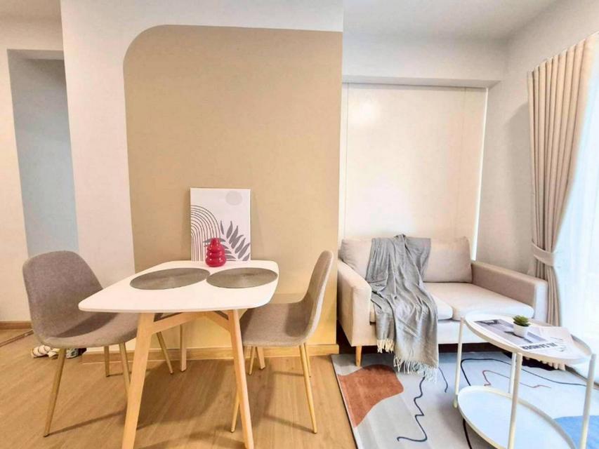 คอนโด เอ สเปซ สุขุมวิท 77 ใกล้ MRT ศรีนุช 45.68 ตารางเมตร 1 นอน ชั้น1 วิวสระส่วนตัว ตึกF ตกแต่งครบ 5