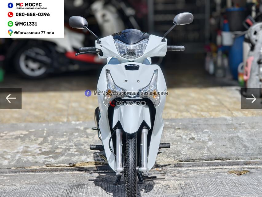 Wave 125i 2024 วิ่ง10000โล รุ่นTOPสตาดมือล้อแมค รถบ้านเครื่องดีสีสวย กุญแจบุคเซอวิสครบ No1522