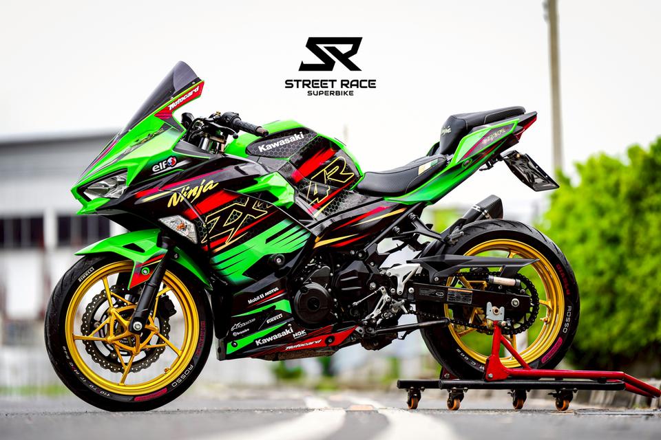 2019 Kawasaki ninja 400 krt 2019 ของแต่งท่วมๆเลย จัดเต็ม 4