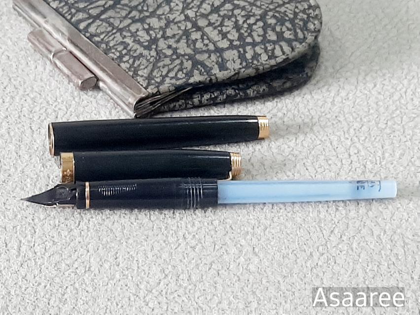 ขอขายปากกาหมึกซึมหัวทอง Parker fountain pen หัวทอง 14K รุ่นหัว 585 made in France  6