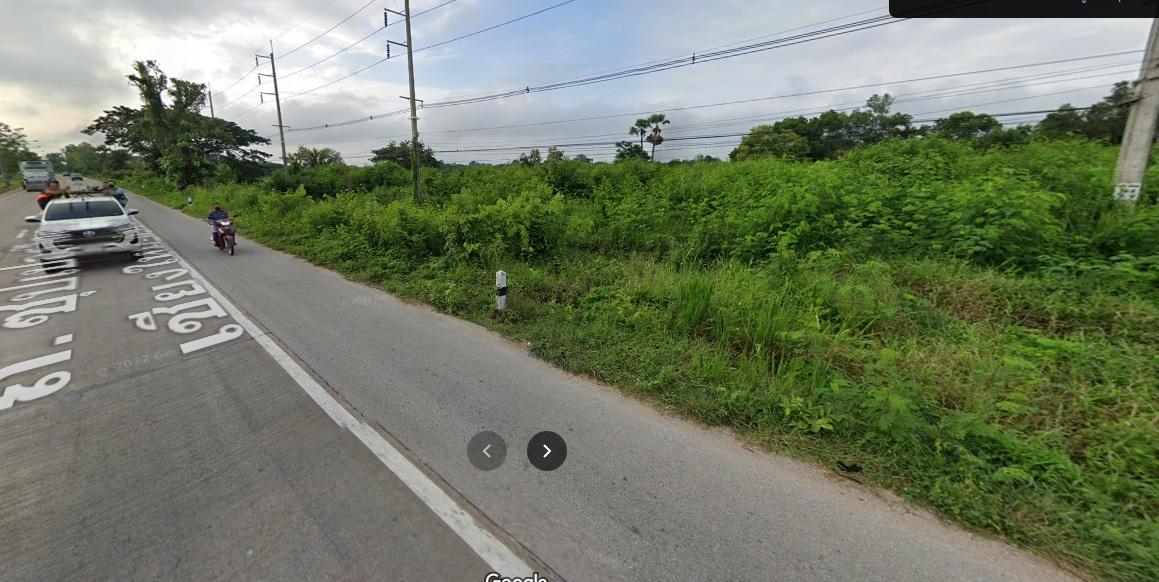 ขายที่ดินถนนซุปเปร์ไฮเวย์ ไปเชียงใหม่สายเดียวเท่านั้น 5 ไร่ครึ่ง หน้า 145 ม. ทำปั้มก็ดี EV ก็สวย