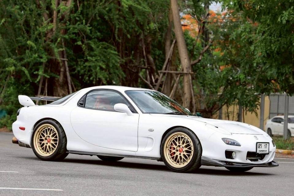 รหัสรถ PR17 Mazda Rx7 ตัวรถปี 1994 จดทะเบียนปี 2011 ตัวรถสีขาวแท้ตัวถังสวย Restore  7