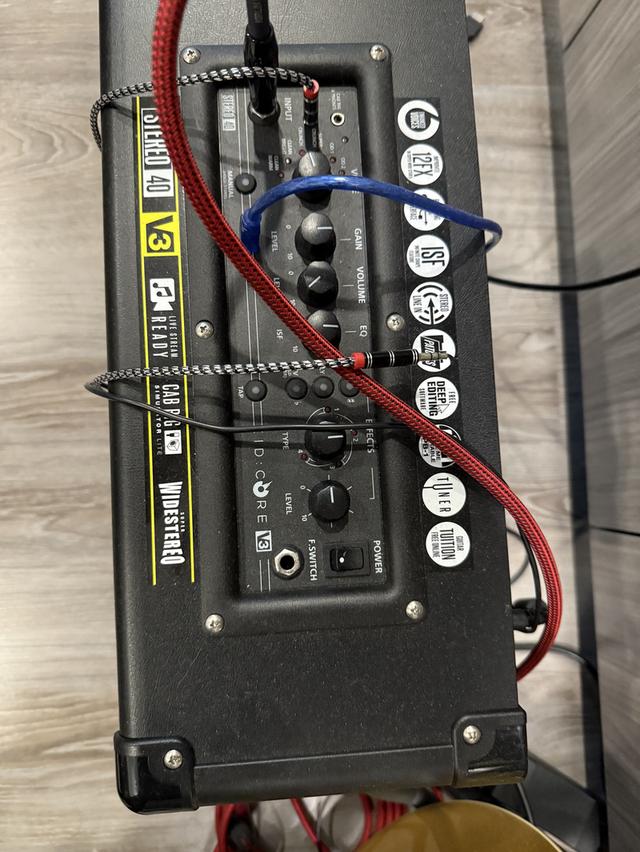 Tokai LP gold top + แอมป์ BlackStar idcore v3 40w