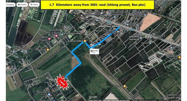 ขายที่ดินสีม่วงสร้างโรงงาน บ้านโพธิ์ เนื้อที่ 15-3-29 ไร่ ขายไร่ละ 5 ล้าน อ.บ้านโพธิ์  จ.ฉะเชิงเทรา   8