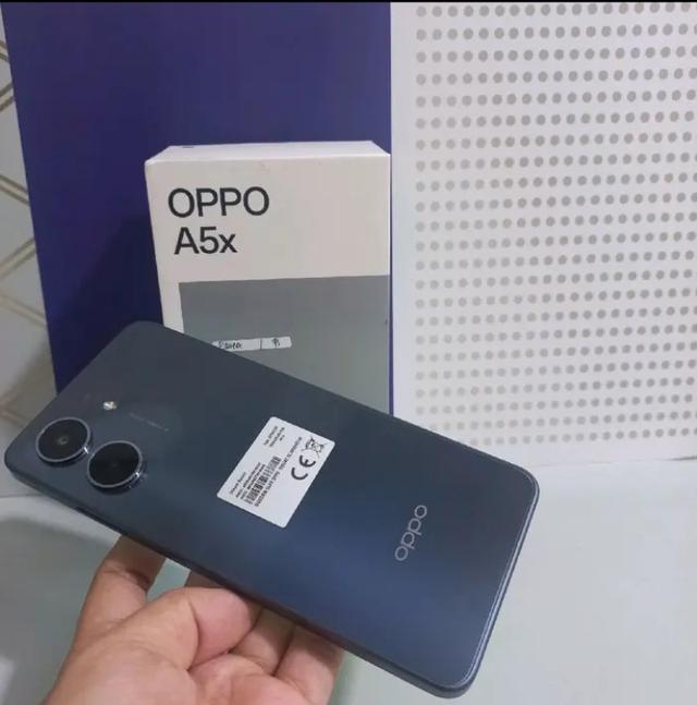 OPPO A5X Ram4GB/Rom128GB จอ 6.67 นิ้ว กล้องหลังคมชัดถึง 32MP เเบต 6000mAh