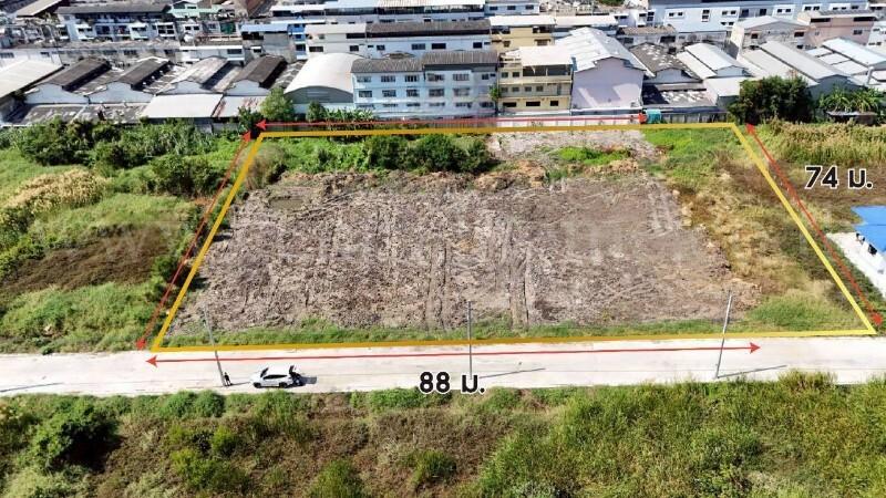 ที่ดิน 4 ไร่ ซอย เทียนทะเล 26 - บางขุนเทียน ทำเลดีมาก เข้าซอยเพียง 400 เมตร 2