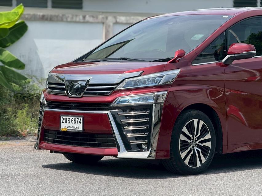 TOYOTA Vellfire 2.5 ZG Edition ปี 2018 วิ่ง 52,xxx km.