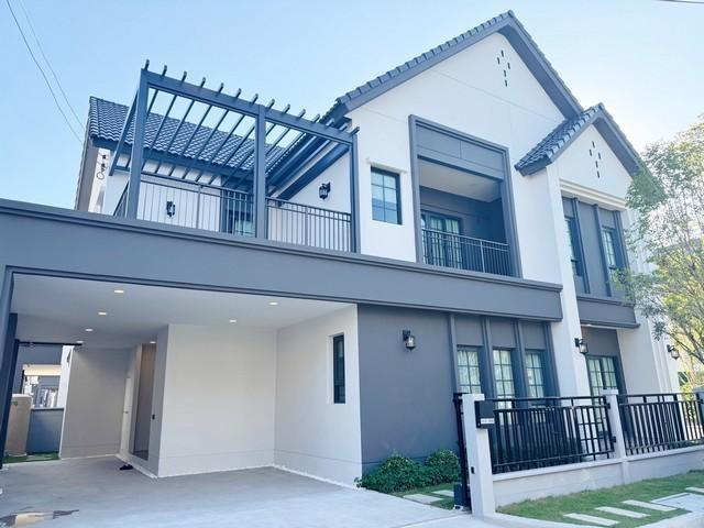 PB5506 ให้เช่าบ้านเดี่ยว หมู่บ้าน เซนโทร บางนา ใกล้ Mega Bangna เฟอร์นิเจอร์ครบ หิ้วกระเป๋าพร้อมเข้าอยู่ 1