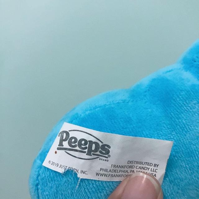 ขายตุ๊กตากระต่าย Peeps Bunny สีฟ้ามือสอง 4