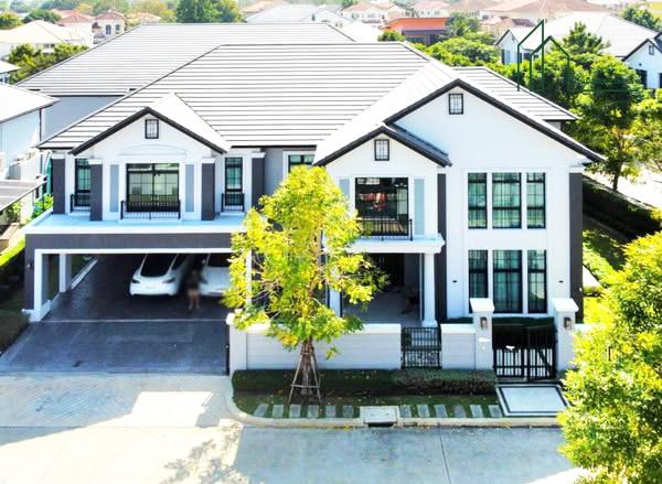 บ้านเดี่ยวหลังใหญ่ The Palazzo ปิ่นเกล้า-บรมฯ ทางคู่ขนาน ถ.บรมราชชนนี หลังมุม 1