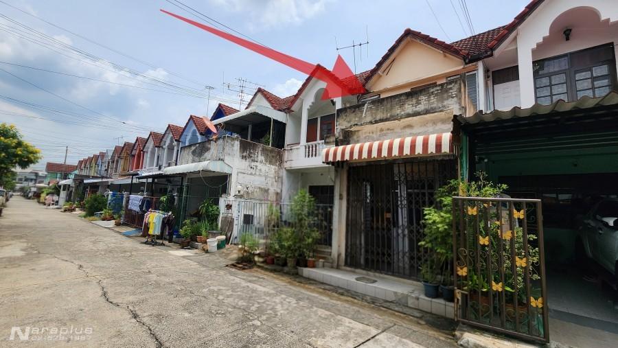 68121198 : ขายทาวน์เฮ้าส์ 2 ชั้น ต่อเติมอาคารด้านหน้าเป็นร้านค้า บนเนื้อที่ขนาด 16 ตร.ว. หมู่บ้านราณี 3 ถนนนวมินทร์ 135 กรุงเทพฯ 2