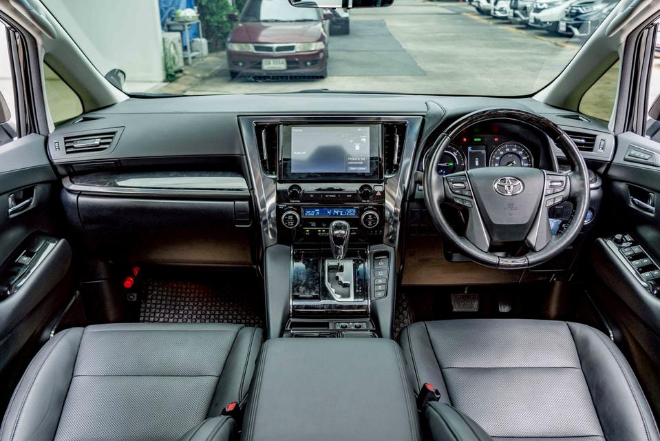 รหัสรถ NP227 TOYOTA ALPHARD HYBRID 2.5SRC PACKAGE ปีรถ : 2021 11