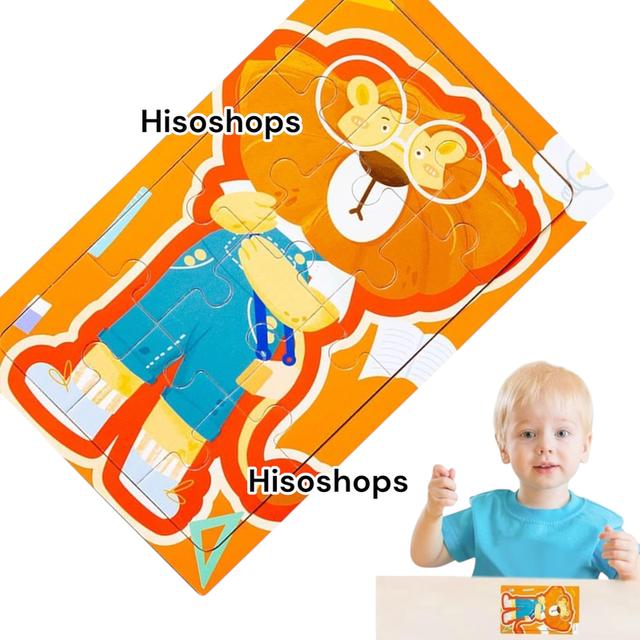 Jigsaw Happiness ตัวต่อจิ๊กซอว์ลายสัตว์ ฝึกสมาธิด้วยจิ๊กซอว์ ชวนสนุกทุกการต่อ Jigsaw Happiness ตัวต่อจิ๊กซอว์ลายสัตว์ ฝึกสมาธิด้วยจิ๊กซอว์ ชวนส 8