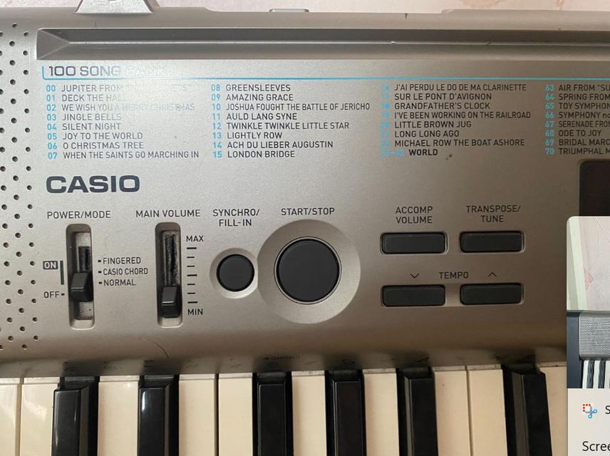 Casio CTK-1300 คีย์บอร์ดมาตรฐาน 61 คีย์ 2