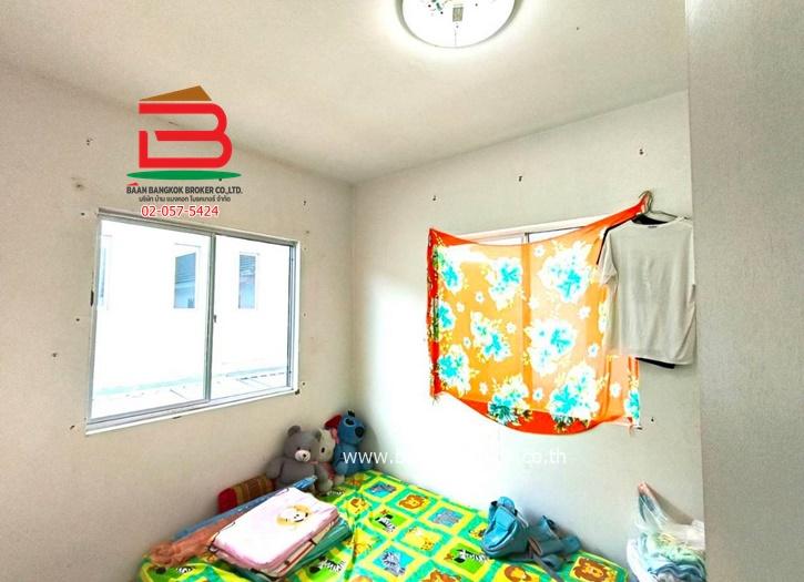 ทาวน์เฮ้าส์ 2 ชั้น หมู่บ้านพฤกษาวิลล์ 55/1 (แฟชั่นไอส์แลนด์) เนื้อที่ 28.6 ตรว. แขวงบางชัน เขตคลองสามวา 7