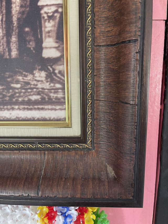 กรอบรูปในหลวงรัชกาลที่9 วันราชาภิเษกสมรส ณ วังสระปทุม กรอบใหญ่ 5