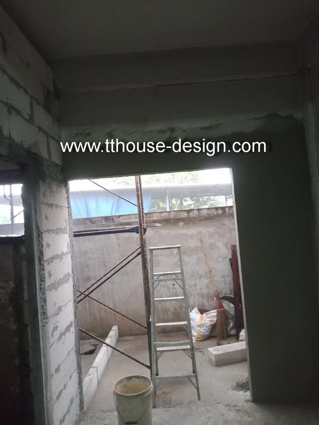  ต่อเติมแบบครบวงจร โครงหลังคา กันสาด ห้องครัวเทพื้นปูกระเบื้อง โทร 0950920028 14