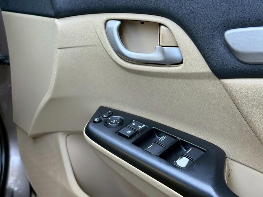 รหัสรถ PJP1464 2013 HONDA CIVIC 1.8 E NAVI (สีน้ำตาล) รูปที่ 12