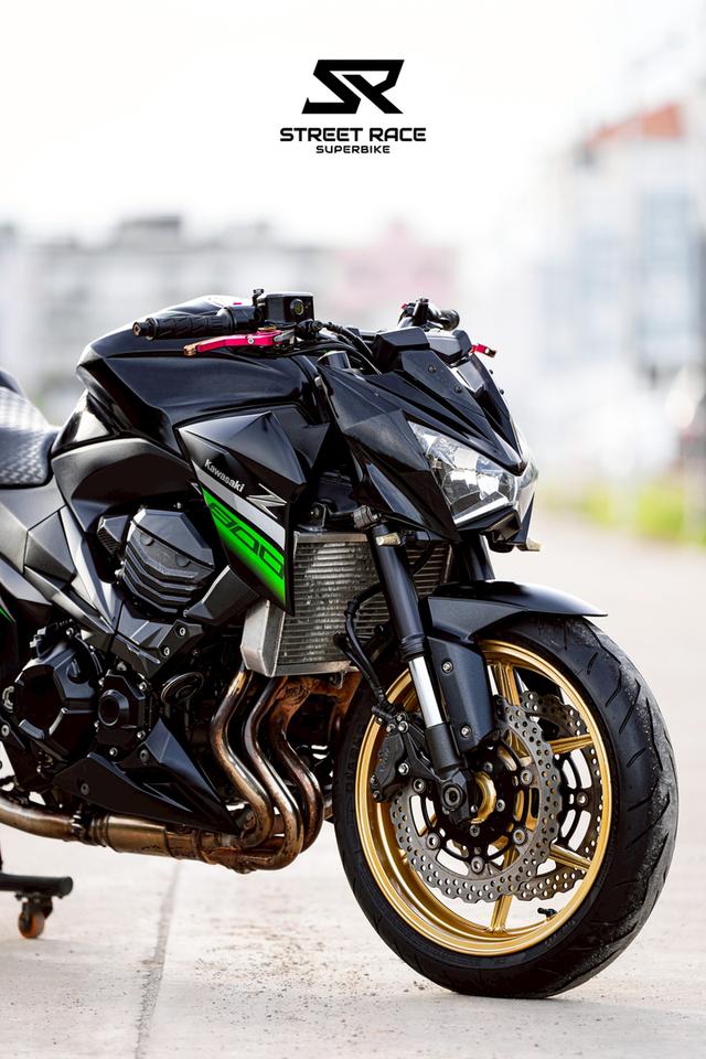 2016 Kawasaki 🔥 kawasaki z800 สีดำ ปี 2016 | หล่อ เท่ ทรงดี เสียงลั่นๆ! 🔥 4