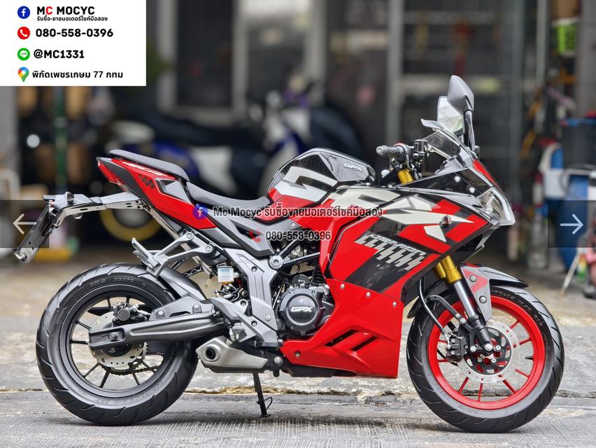 Gpx GR 150 หัวฉีด 2021 ไมล์2000โลแท้ รถบ้านมือเดียวใหม่มาก No1535 รูปที่ 5