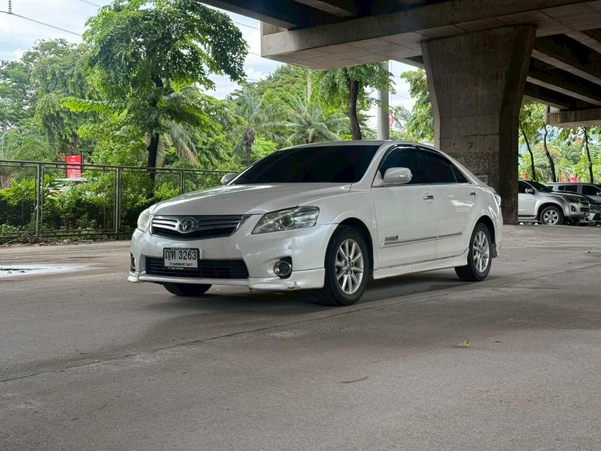 ขายรถ Toyota Camry 2.4 Hybrid ปี 2011 สีขาว เกียร์ออโต้