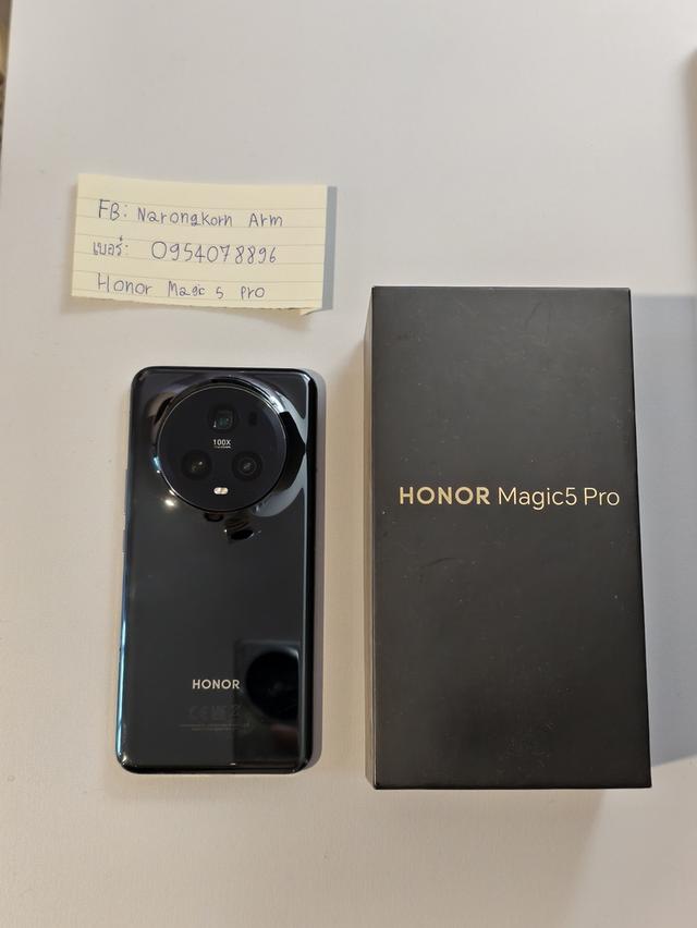 Honor magic 5 pro อุปกรณ์กล้องครบ