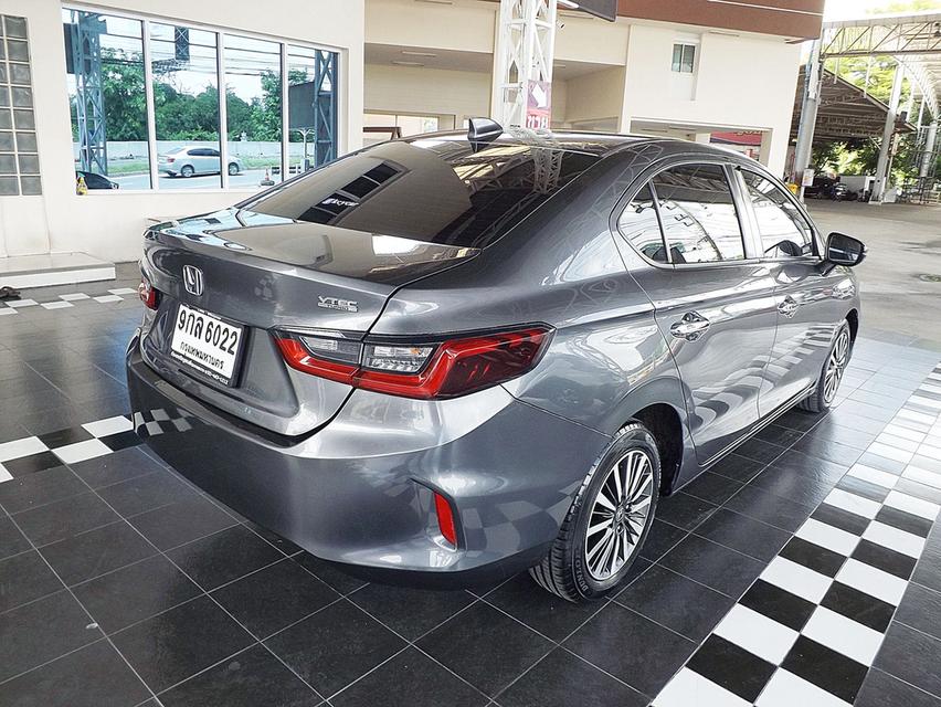 (แจ้งรหัสรถ KCY6022) HONDA CITY TURBO 4 ประตู 1.0 SV AUTO ปี 2020 สีเทา รูปที่ 7