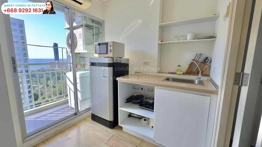 ✨ Hot sale Lumpini Ville Naklua Wong Amat Condo ✨ 22 sqm, 24th Floor, Building B #PropertyCode464