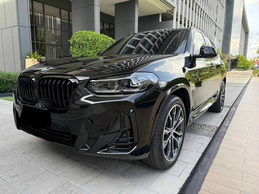 รถเข้าใหม่! BMW X3 xDrive20d M Sport (LCI) ปี 2024 สีดำ 1