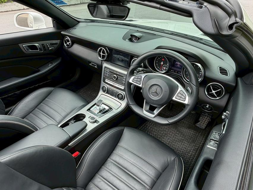 MERCEDES-BENZ SLC300 2.0 AMG DYNAMIC ROADSTER R172 2016 สีขาว ไมล์น้อยสุด รูปที่ 8