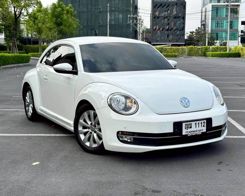 VOLKSWAGEN NEW BEETLE 1.2 TSI Turbo สีขาว ปี 2012 จด 2013
