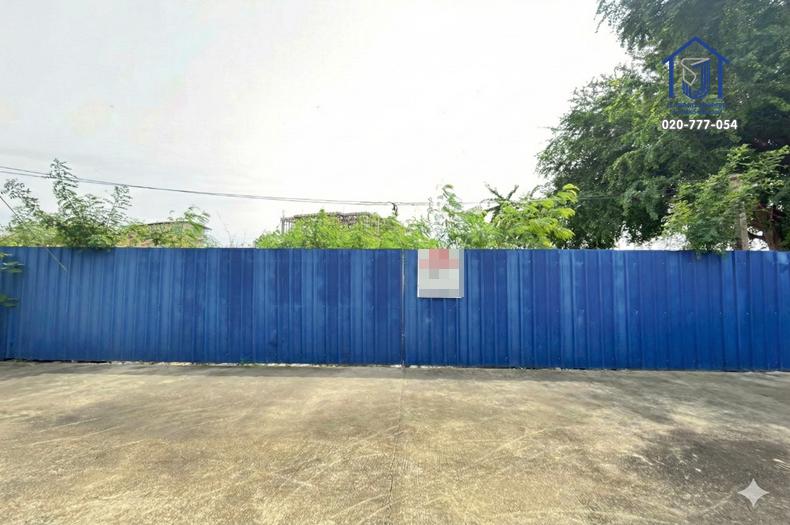 ขายและให้เช่าที่ดิน 243 ตารางวา ชุมชนศักดิ์มงคลชัย ซอยบางกระดี่ 19 แยก 9 (สะแกงาม 14) ใกล้ถนนพระราม 2–วงแหวนกาญจนาภิเษก  2