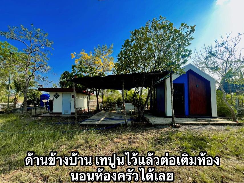 ขายบ้านสวนอู่ทองวิวภูเขาติดถนนดำไม่เปลี่ยว 12