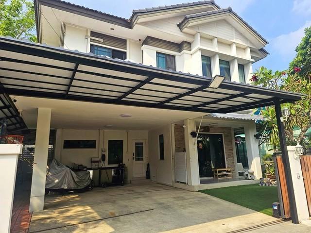 ให้เช่าบ้านเดี่ยวหมู่บ้านมัณฑนา เลค วัชรพล ใกล้ทางด่วนรามอินทรา-อาจณรงค์ โครงการมีทะเลสาบ ย่านสุขาภิบาล5 ใกล้ตลาดวงศกร แ 5