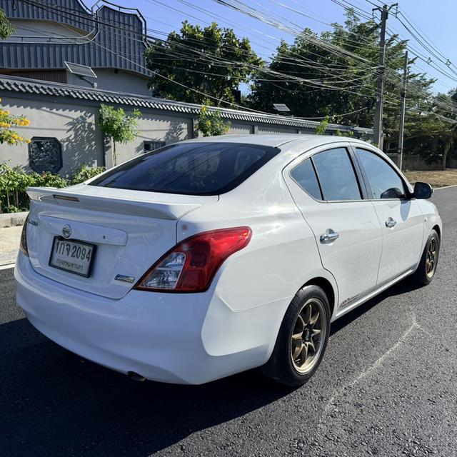 NISSAN ALMARA VL TOP AUTO 2012 ✅ไม่เคยชนไม่เคยคว่ำไม่น้ำท่วมไม่แก็ส ❇️ปุ่มสตาร์ท ภายในสะอาด ✅Aisbag ABS รถดีพร้อมใช้ ❇️เล่มสวยพร้อมโอน คู่มือรถครบ 6