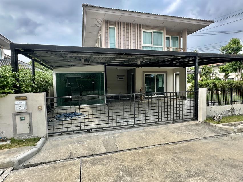 ขายบ้านเดี่ยวหลังมุม 2 ชั้น คณาสิริ วงแหวน-พระราม 5 เนื้อที่ 77 ตร.วา 3 ห้องนอน 2 ห้องน้ำ