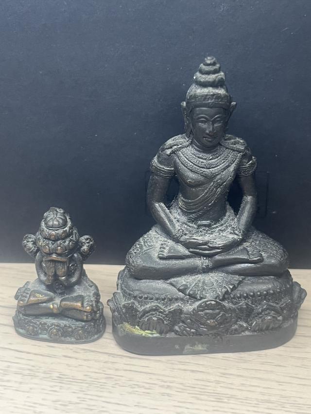 พระเครื่อง พระปิดตา เนื้อ โลหะ