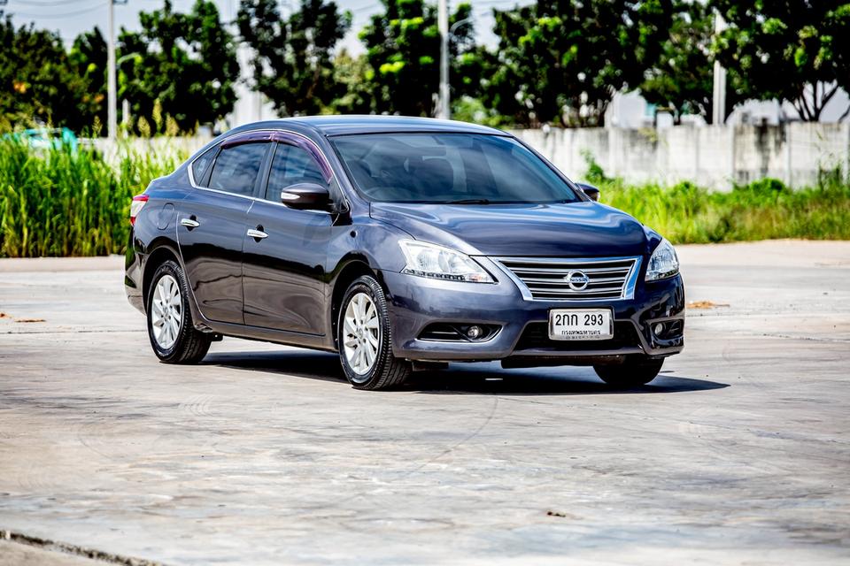 Nissan Sylphy 1.6S ปี 2013 เกียร์ออโต้ สีเทา มือเดียวป้ายแดง 3
