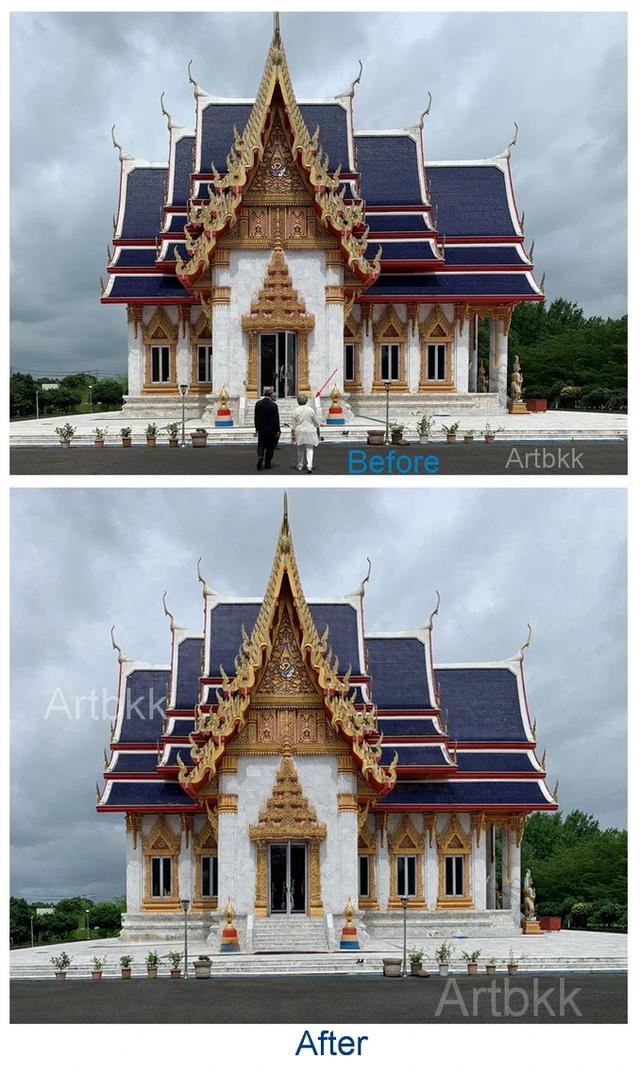 ลบวัตถุในรูปภาพ ลบคนในรูปถ่าย รีทัชรูปภาพ รูปที่ 2