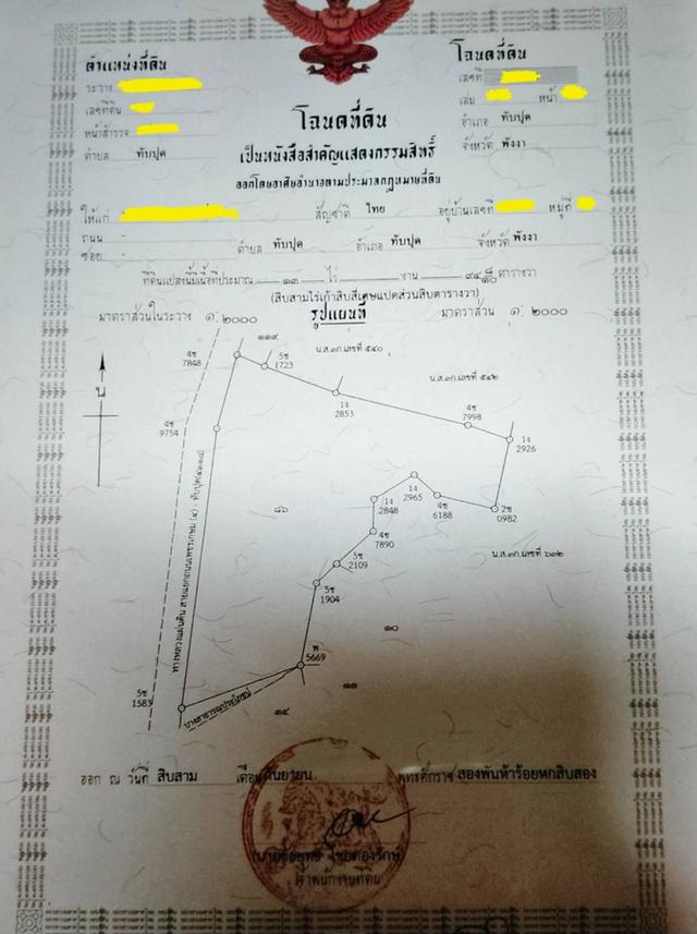 ที่ดินสวยๆ 13 ไร่กว่า จังหวัดพังงา 1