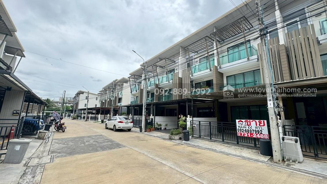 ขายทาวน์โฮม 3 ชั้น หมู่บ้านทาวน์อเวนิว โคโคส พระราม2 ซอย50 พื้นที่ 22.5 ตรว. ราคาถูกมาก ใกล้เซ็นทรัล พระราม2 10