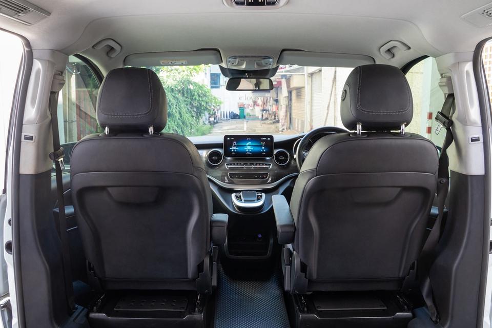 Benz V250d Exclusive yr.2023✔️ตัวท็อปสุด Exclusive ออกห้าง 5.4ล้าน ช่วงล่างนุ่มสุด Agility Control มือเดียว เซอร์วิ รูปที่ 14