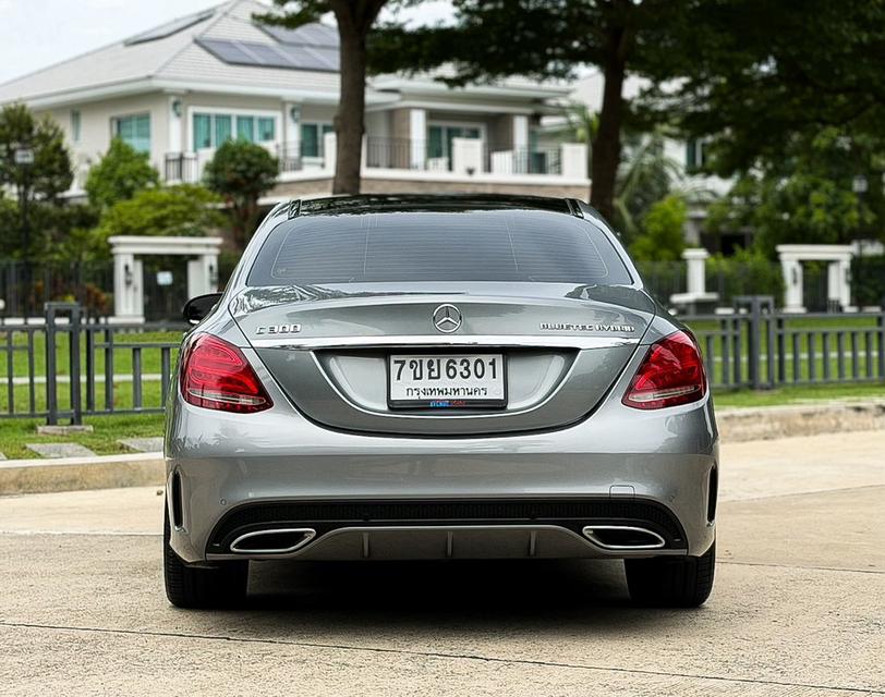 (แจ้งรหัสรถ: AVA6301)🌟 Benz C300 AMG Dynamic W205 ปี 2015  ดีเซล รูปที่ 4