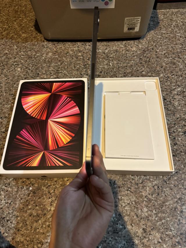 ขายiPadPro11นิ้วM1สีดำ512กิ๊กWifi Celluer ใส่ซิมได้มีกล่องจอไม่เหลือฃไม่มีจุดเดทยุดไบร้หายาห รูปที่ 6