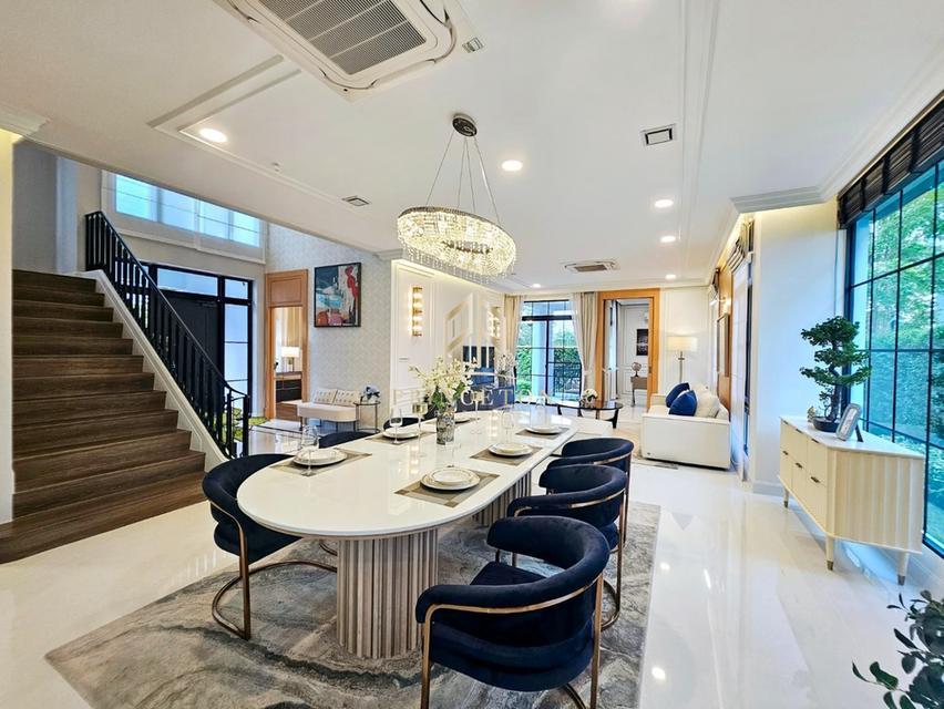Luxury house for rent Nantawan Rama 9 New Krungthep Kreetha ให้เช่าบ้านหรู นันทวัน พระราม 9 กรุงเทพกรีฑาตัดใหม่ 5 ห้องนอน 3